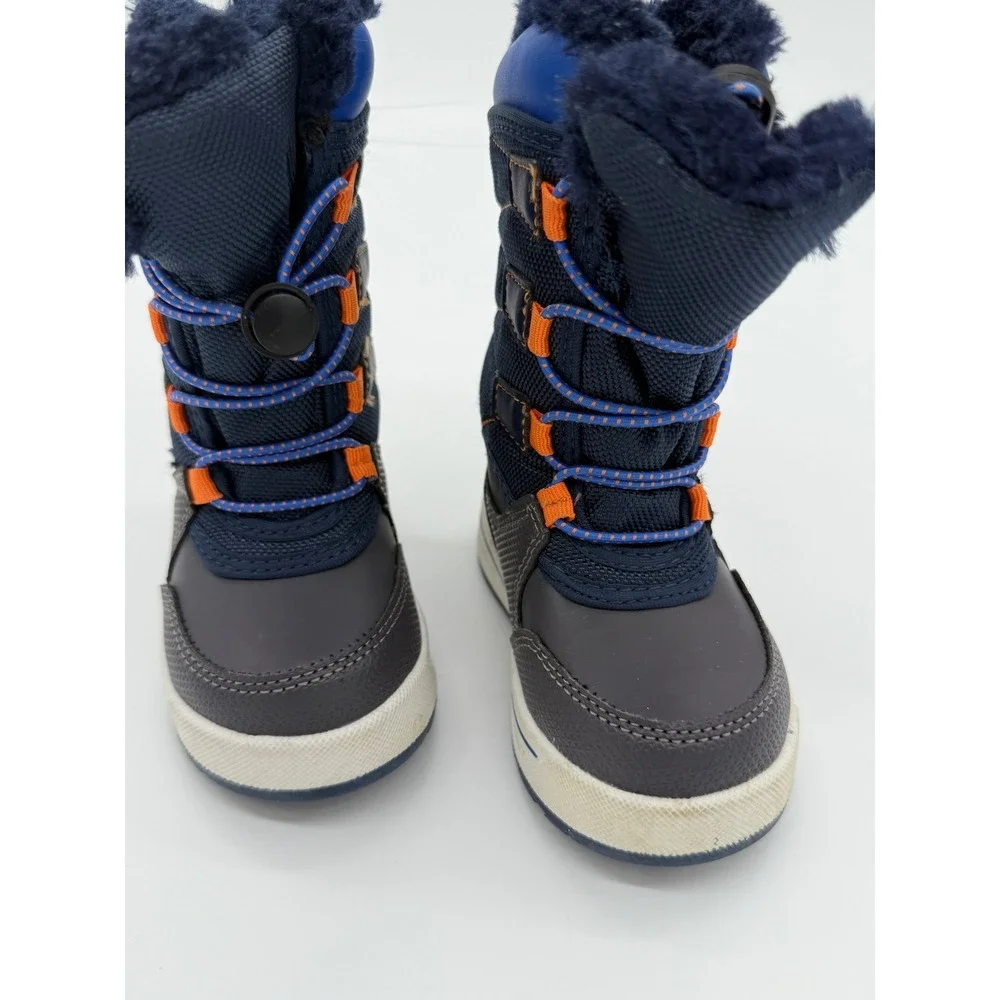 Wonder Nation Kids Waterproof Insulated Winter‎ Snow Boots size 6